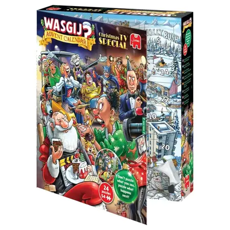 Puzzel Xms Wasgij Adventkalender Christmas TV-Special - afbeelding 3