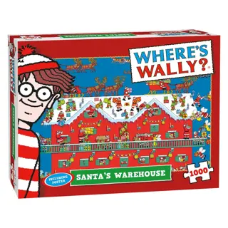 Xms Where’s Wally? Santa’s Warehouse – 1000 stukjes puzzel