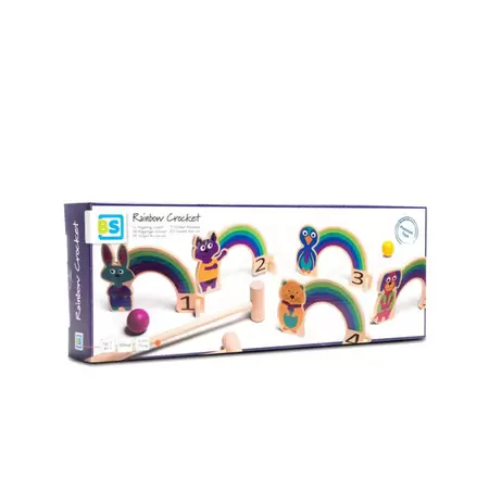 Regenboog Crocket - BS Toys buitenspeelgoed