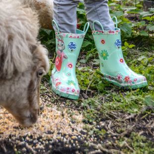 Regenlaarzen kind Wellingtons - Lily Bobtail