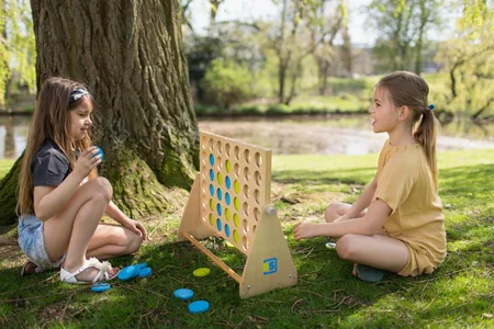 Reuze Vier Op Een Rij Deluxe - BS Toys - afbeelding 5