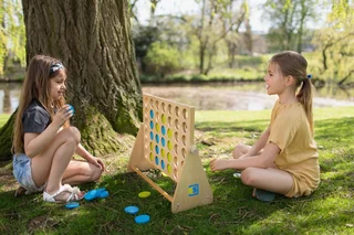 Reuze Vier Op Een Rij Deluxe - BS Toys - afbeelding 5