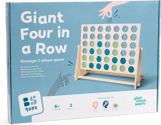 Reuze Vier Op Een Rij Deluxe - BS Toys - afbeelding 3