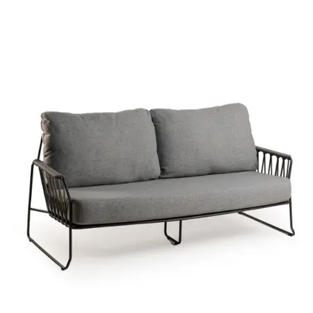 Rivera Lounge 2-seater Mountain Grey - Tierra Outdoor - afbeelding 1