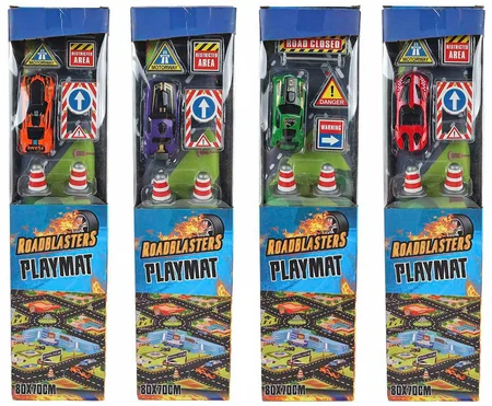 Roadblasters Verkeerskleed 80x70cm met Auto & Accessoires - afbeelding 2