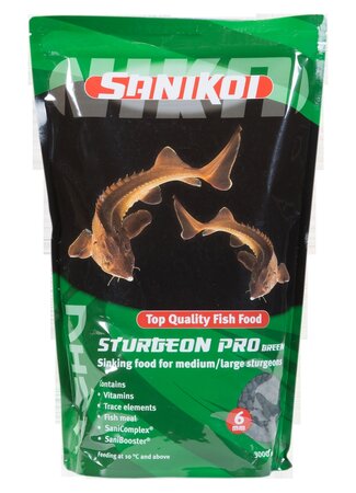 SaniKoi Sturgeon Pro Green 6mm 3 l