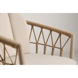 Santa Fe Dining Chair Champagne - Tierra Outdoor - afbeelding 4