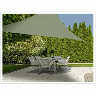 Schaduwdoek 3x3x3m Groen - afbeelding 2