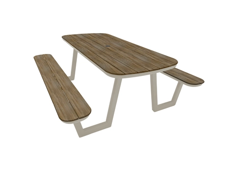 SenS-line Lazio Picknickbench 200cm - afbeelding 1