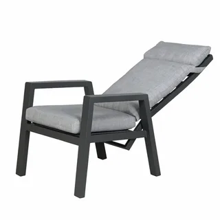 SenS-line Luccio Verstelbare Tuinstoel Anthraciet - afbeelding 2