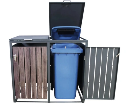 SenS-Line Moby Containerbox Double - Voor 2 afvalcontainers - afbeelding 2