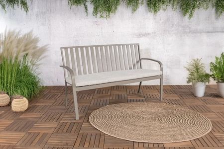 SenS-Line Milan 3-zits tuinbank taupe