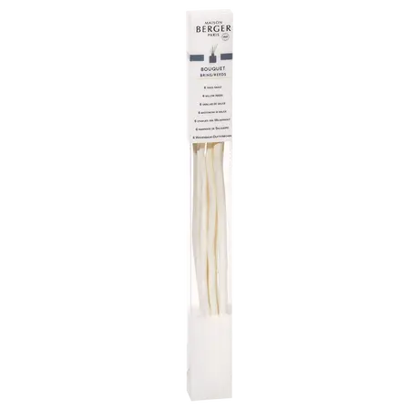 Set van 6 natuurlijke wilgenhouten sticks 21cm