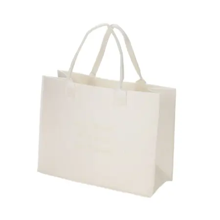 Shopper Vilt Kerst (wit, rood of groen) - afbeelding 3