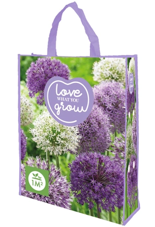 Shopping bag Allium 'Love what you grow!' - 20 bloembollen