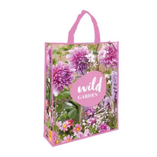 Shopping Bag Wild Garden Pink