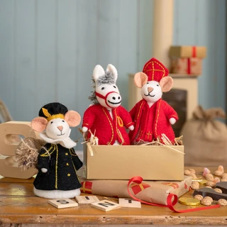 Sjaal met Verhaal Decoratie Muis Hoofdpiet - afbeelding 4
