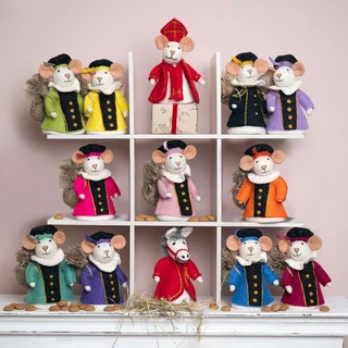 Sjaal met Verhaal Decoratie Muis Hoofdpiet - afbeelding 5