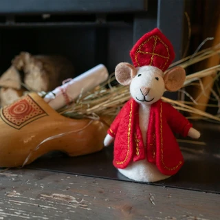 Sjaal met Verhaal Decoratie Muis Sintermuis - afbeelding 2