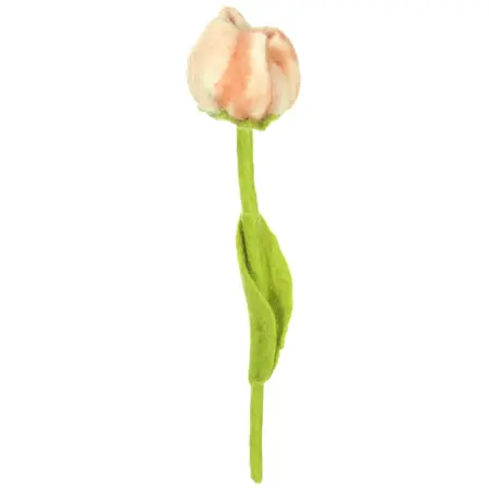 Sjaal met Verhaal Tulp Vilt Zoe - afbeelding 1