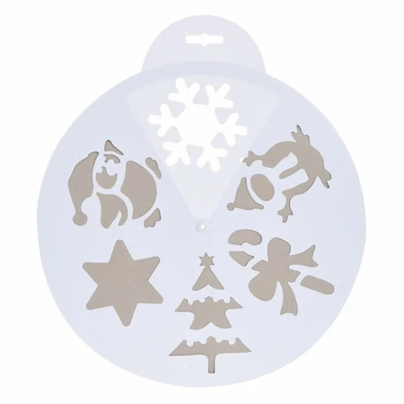 Sjabloon Winter Dessin 30cm