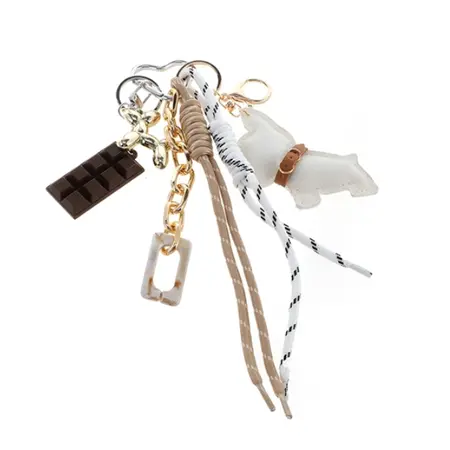 Sleutelhanger | Bag Charm - Freekje Dog Natural