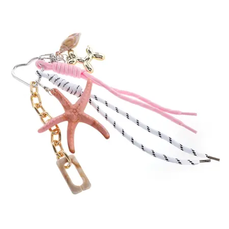 Sleutelhanger | Bag Charm - Vintage Pink Beach