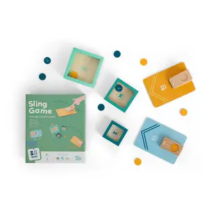BS Toys Slingerspel – Houten vaardigheidsspel voor kinderen