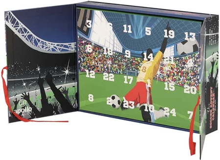 Sokken Adventskalender Voetbal - 12 paar - Maat 31/36 - afbeelding 2