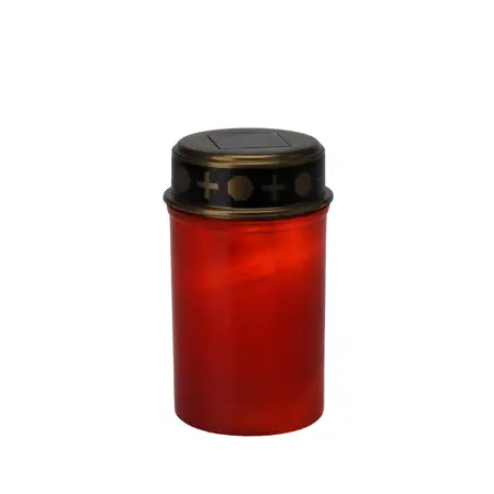 Solar Grave Light – Rood LED – Waterbestendig IP44