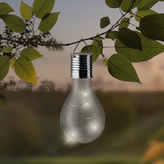 Solar Gloeilamp Plastic - Lumineo - Ø8x14cm - afbeelding 2