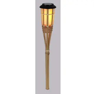 Solar Lamp Bamboe H54cm - afbeelding 2