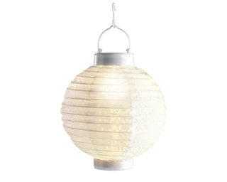 Solar Lampion D20h23cm wit