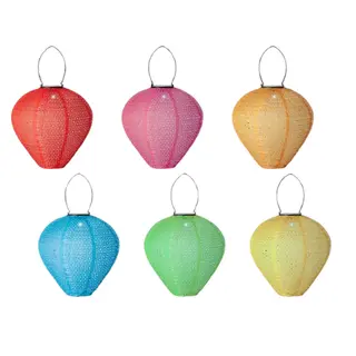 Solar Lantaarn D30h28cm - Koel Wit (6 kleuren)