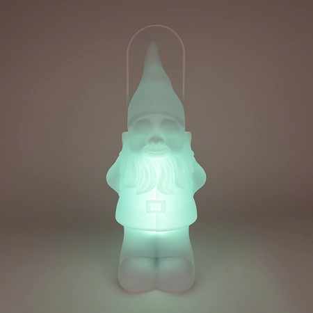 Solar Lantaarn Kabouter Wit 50cm - afbeelding 4