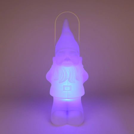 Solar Lantaarn Kabouter Wit 50cm - afbeelding 5