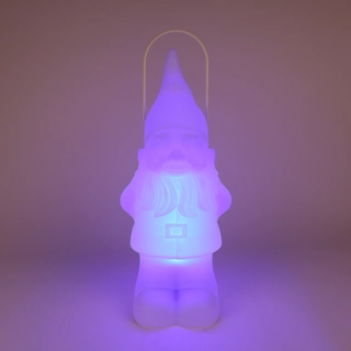 Solar Lantaarn Kabouter Wit 50cm - afbeelding 5