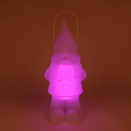 Solar Lantaarn Kabouter Wit 50cm - afbeelding 6