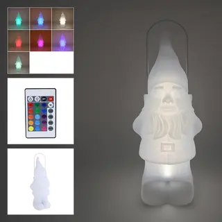 Solar Lantaarn Kabouter Wit 50cm - afbeelding 2