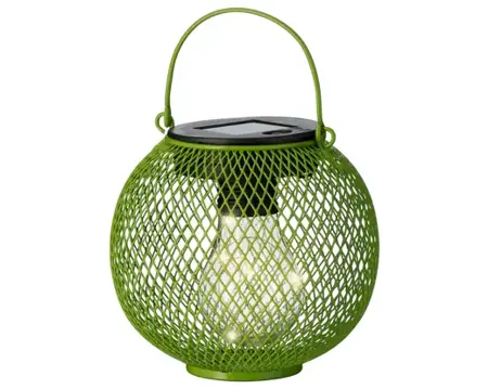 Solar Lantaarn Metaal - Lumineo - Ø12,5x13cm - afbeelding 5