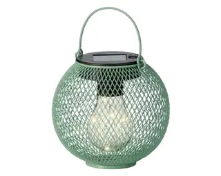 Solar Lantaarn Metaal - Lumineo - Ø12,5x13cm - afbeelding 6