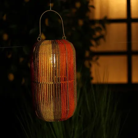 Solar Lantaarn Milan L 22x12x39cm - afbeelding 2