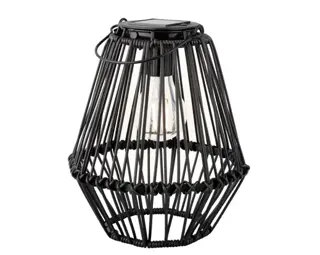 Solar Lantaarn Naturel of Zwart H21.5cm (verschillende modellen) - afbeelding 5