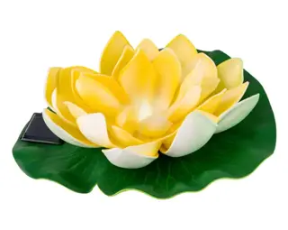 Solar Lotusbloem (keuze uit roze en geel) - afbeelding 3