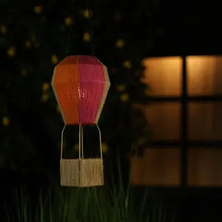 Solar Luchtballon Brigit M 17x17x39cm - afbeelding 2