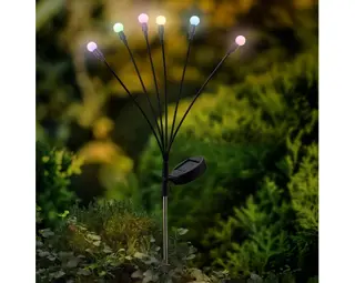 Solar Priklamp – 70 cm – Multicolor Licht - afbeelding 2