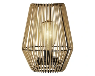 Solar Tafellamp Wicker H23cm - afbeelding 1
