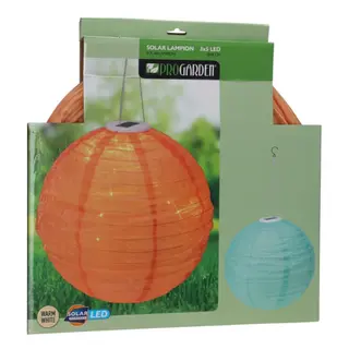 Solarlamp Lampion Balvorm Ø40cm (3 kleuren) - afbeelding 2
