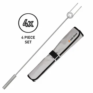 Solo Stove RVS Roostering Spiezen – 4‑dlg 91 cm Set