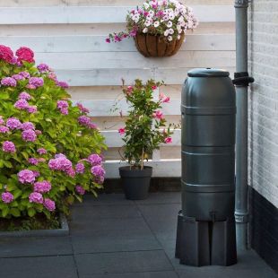 Regenton Slimline 100L op standaard